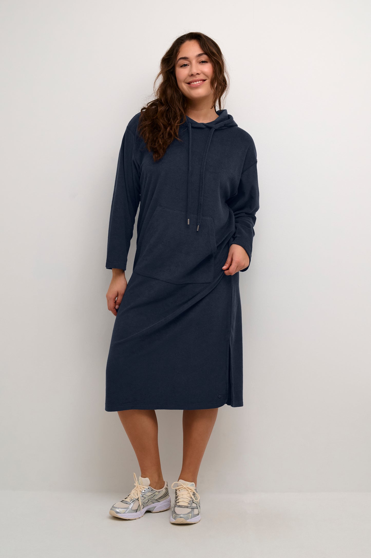 Fria Froteemekko - Navy / L - Mekot