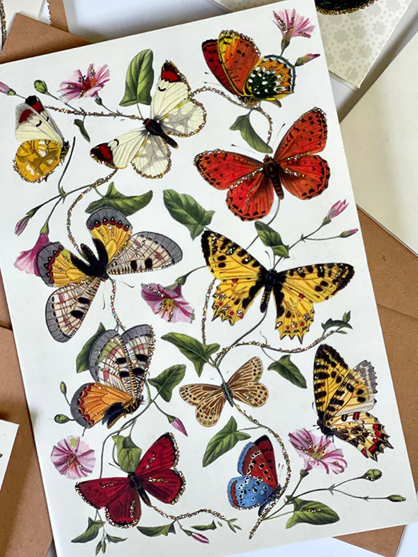 Onnittelukortti Perhonen - Kortit