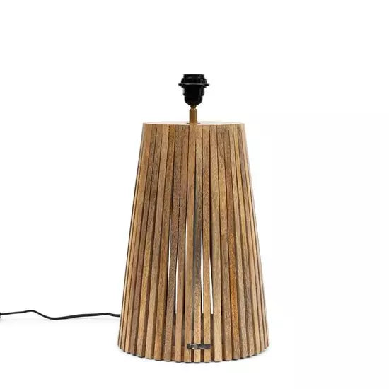 Bradbury Wood Slats Lampunjalka - Huonekalut ja lamput