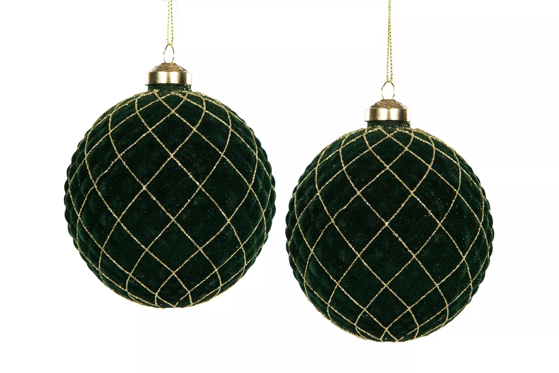 Vihreä lasipallo - Joulukoristeet