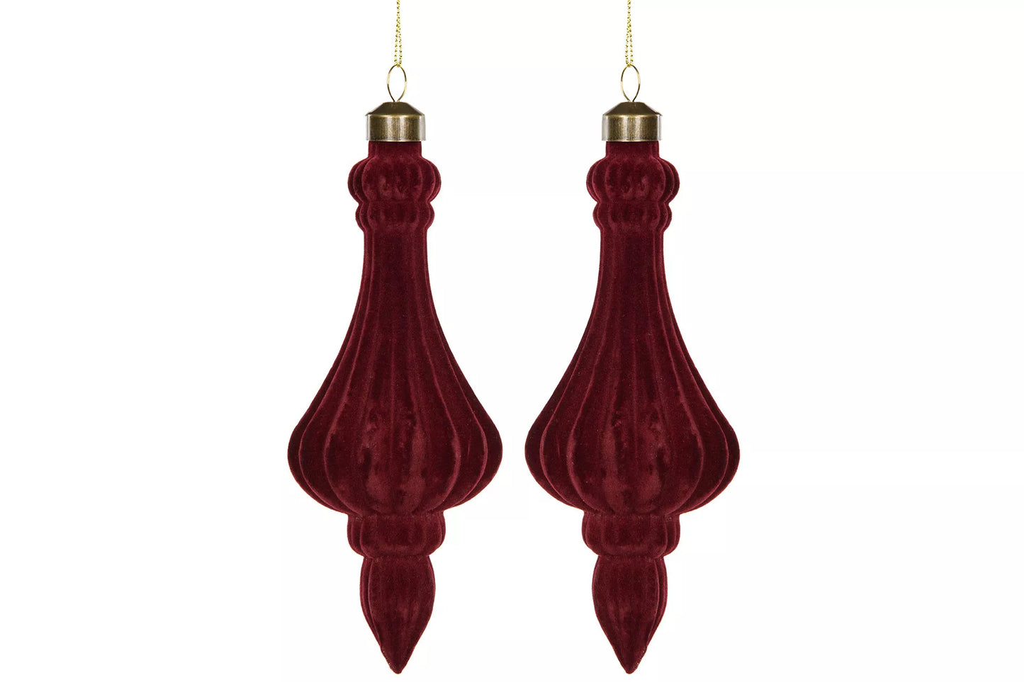 Samettinen lasitorni - Joulukoristeet