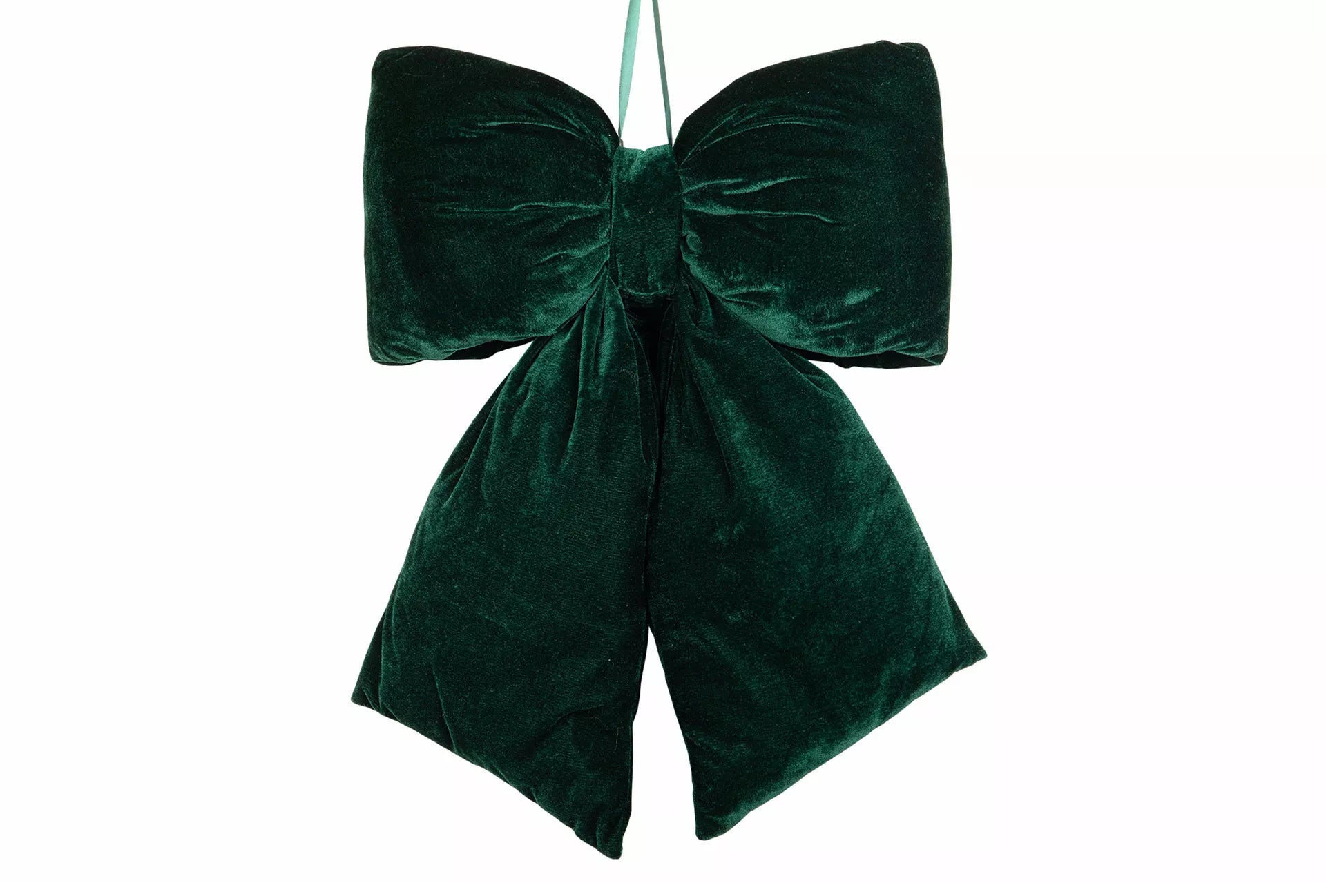 Vihreä samettirusetti - Joulukoristeet