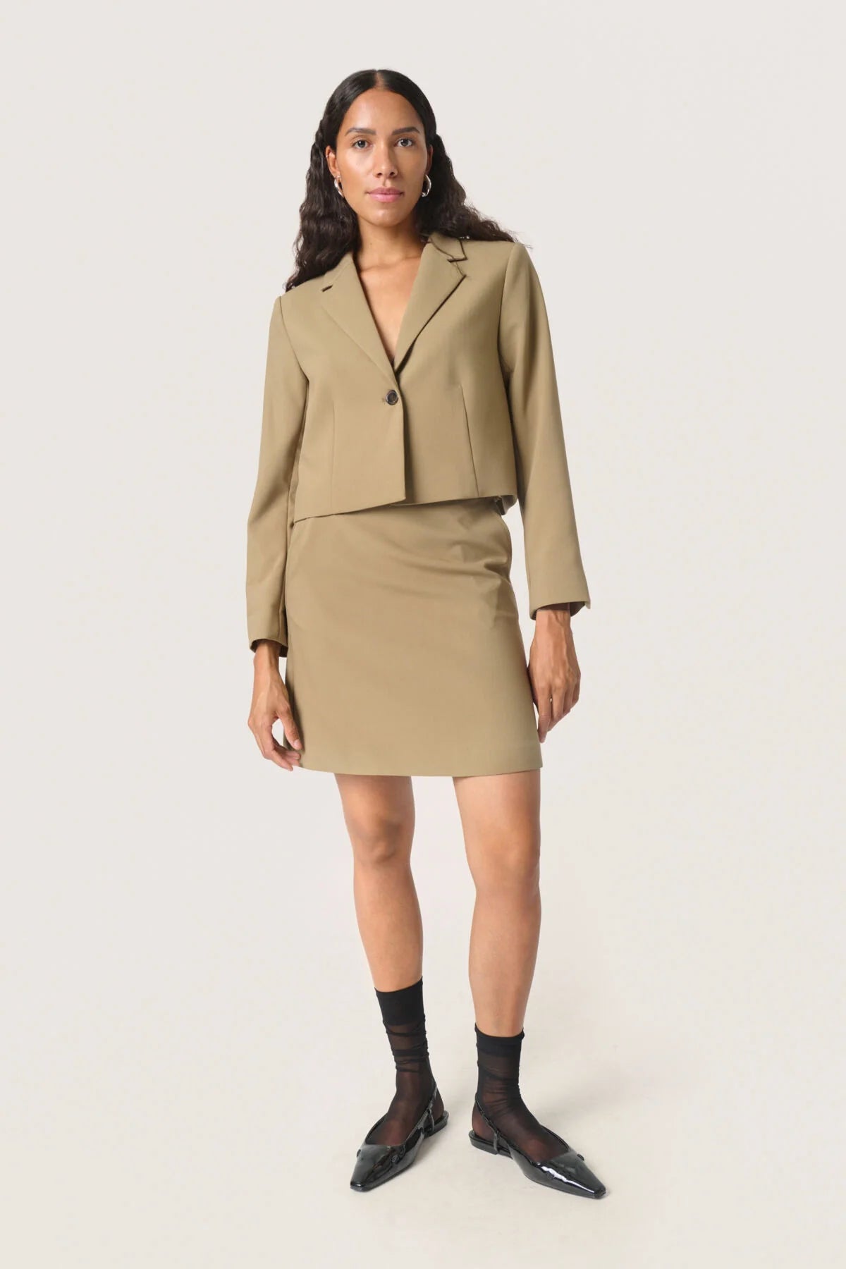 Corinne Cropped Bleiseri