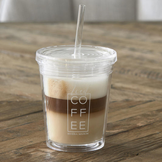 Ice Cold Coffee to Go Kuppi & Pilli - Juomalasit ja kannut