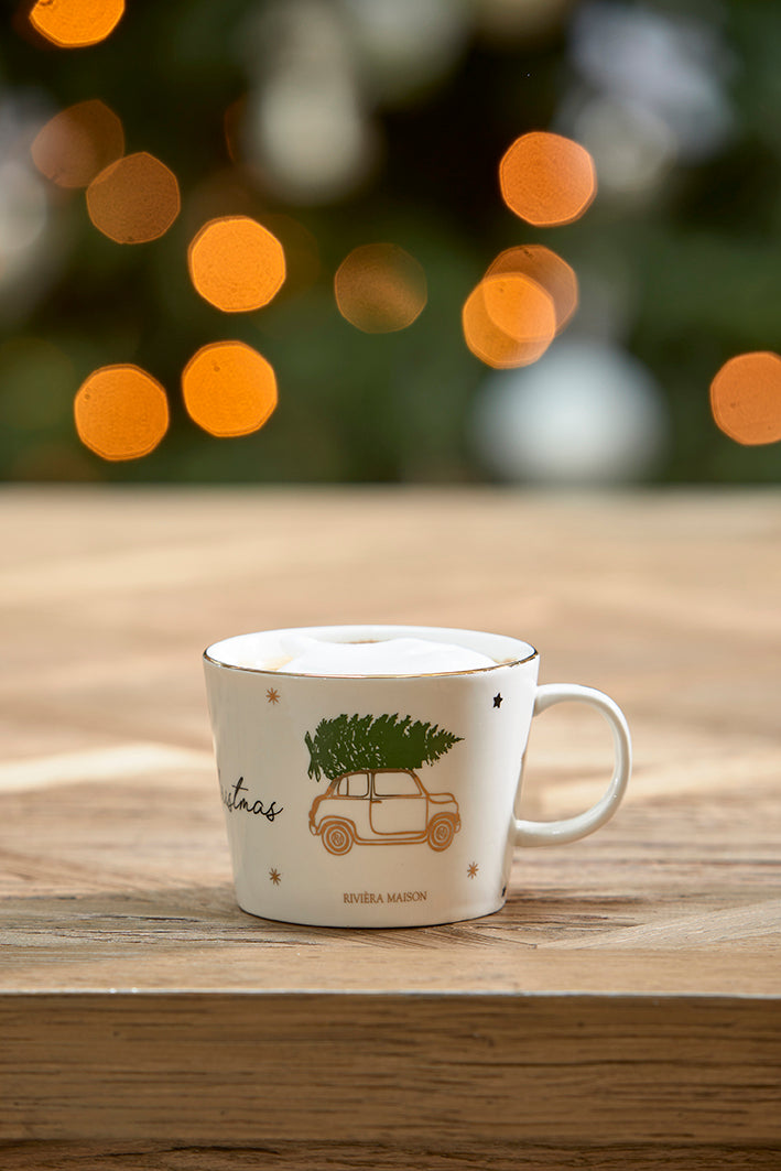 Driving Home For Christmas Mug Joulumuki - Joulutuotteet