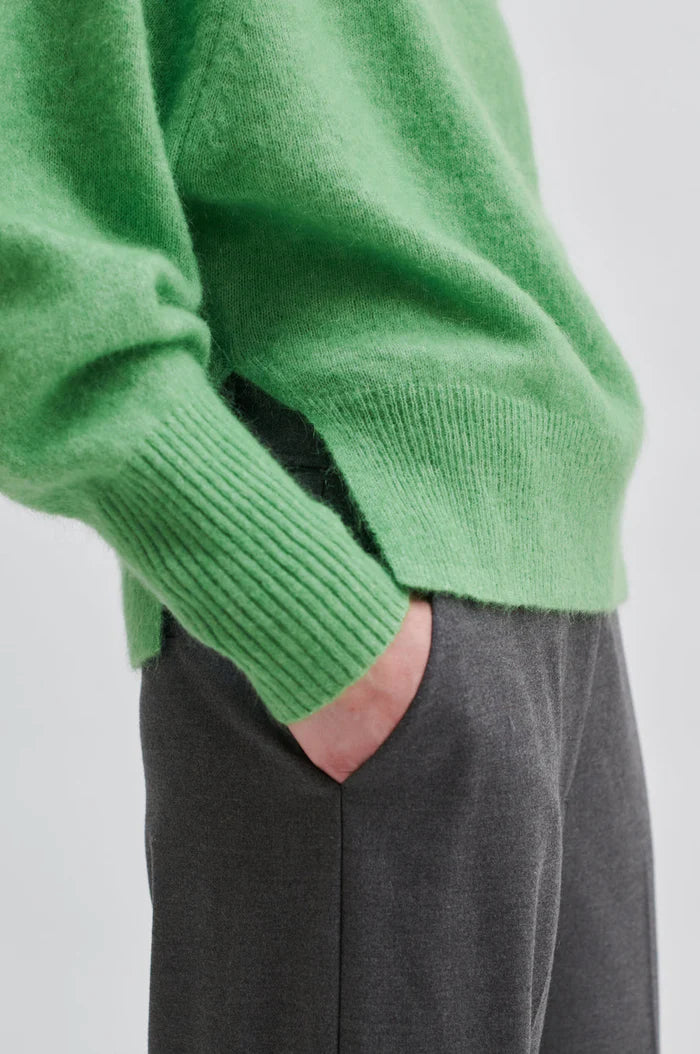 Mohairneule Brook knit oversize T-neck - Yläosat