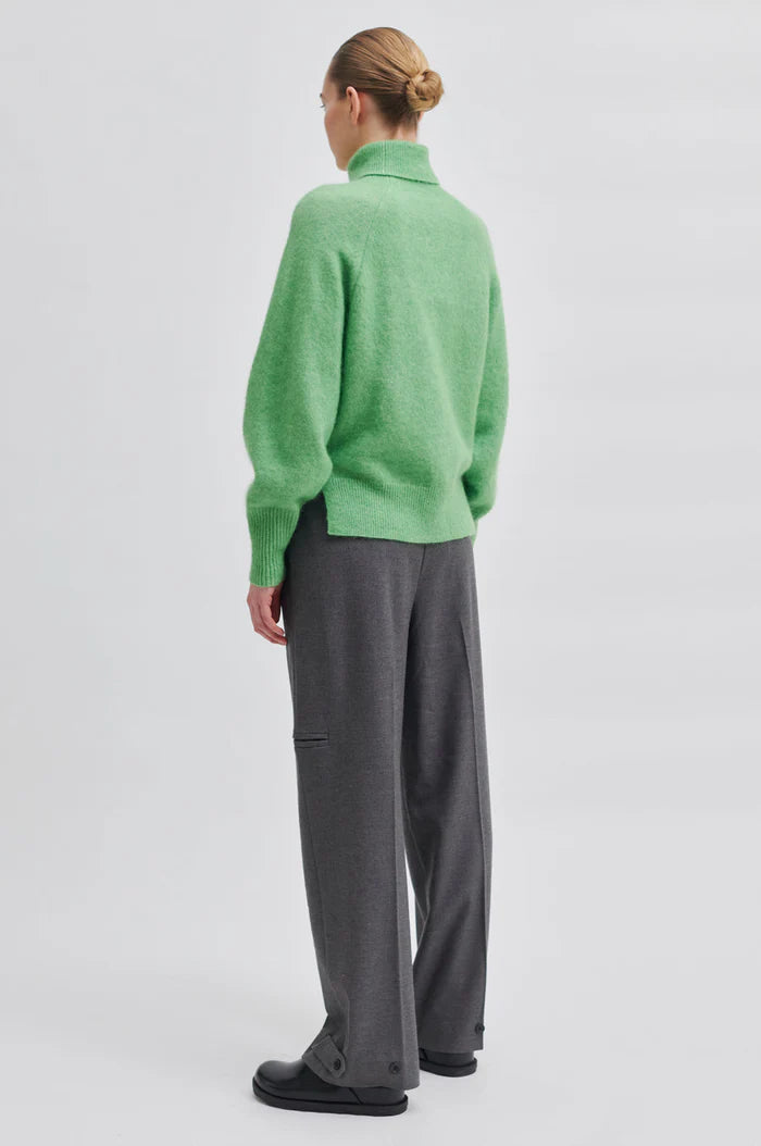 Mohairneule Brook knit oversize T-neck - Yläosat