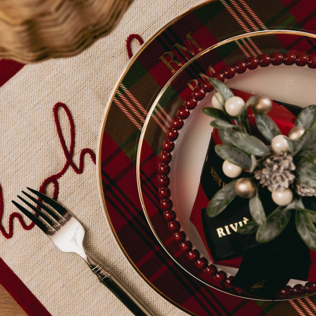 Classic Tartan Dinner Plate - Joulutuotteet