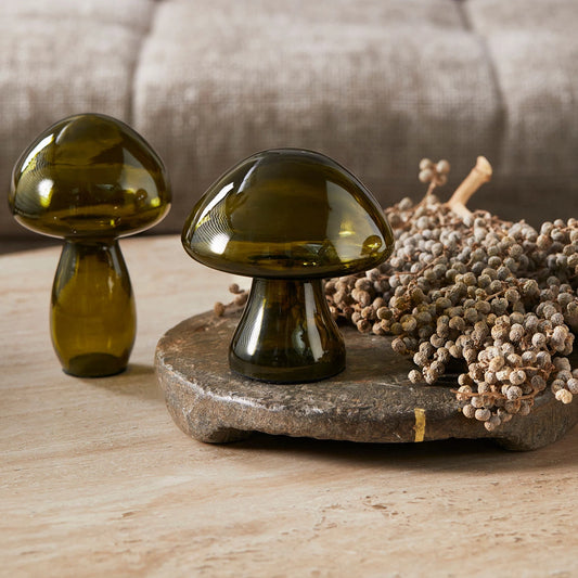 Mushroom Decoration green S - Koriste-esineet