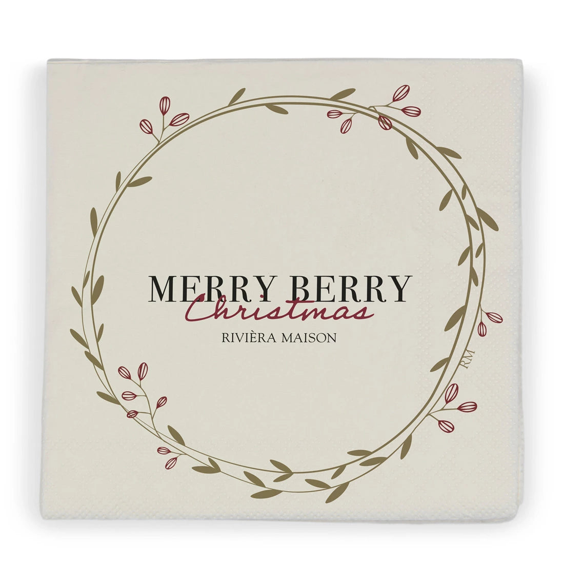 Merry Berry Paper Napkin - Joulutuotteet