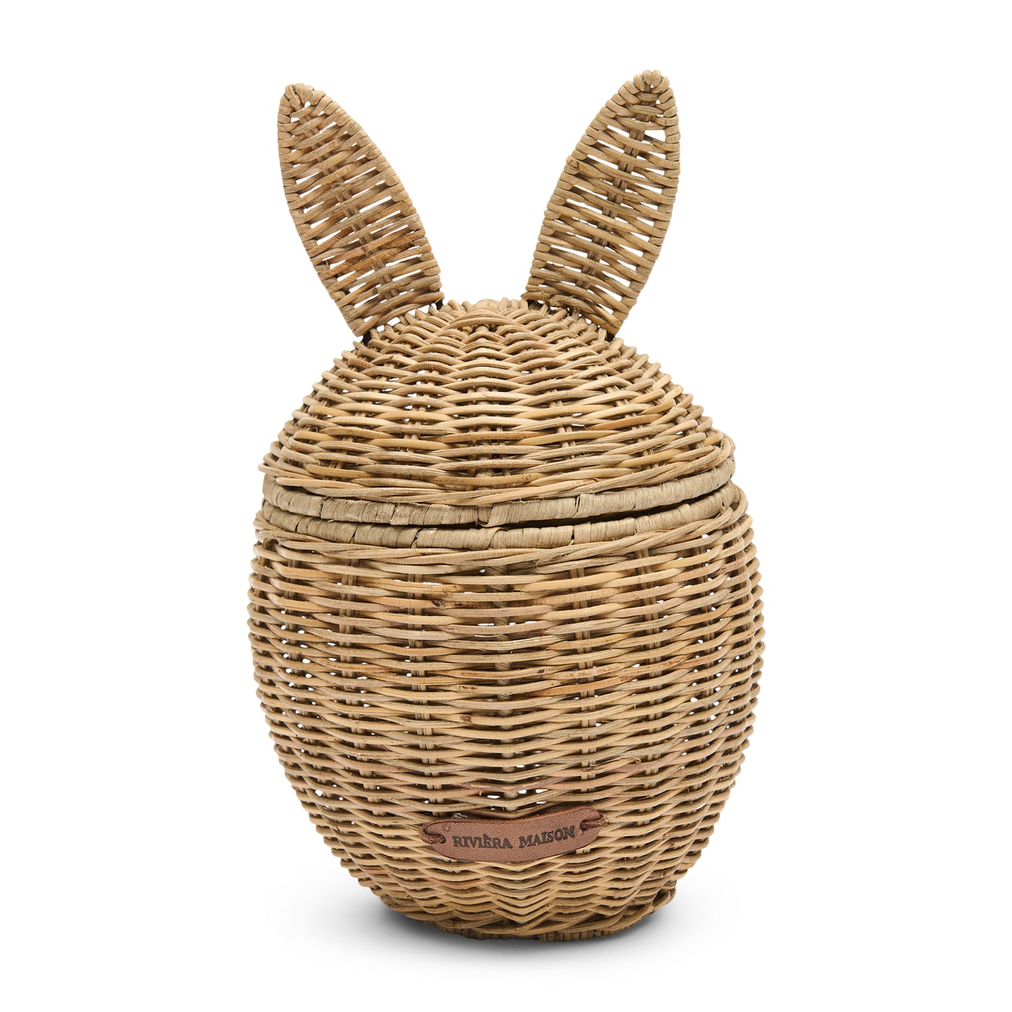 Rustic Rattan Easter Rabbit Basket Kori
