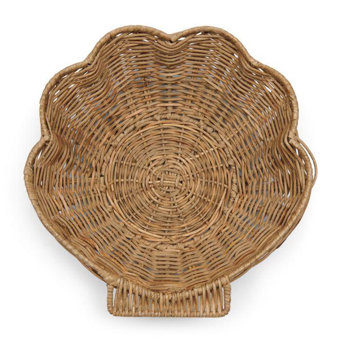 Rustic Rattan Shell Kori