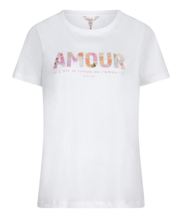 Amour T-paita - Monivärinen / S - Yläosat