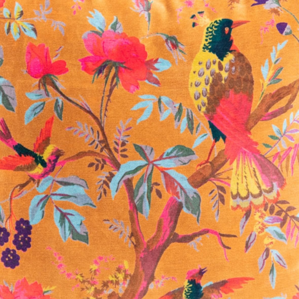 Haomy birdy tyyny 40x60 - Caramel - Sisustustyynyt ja viltit