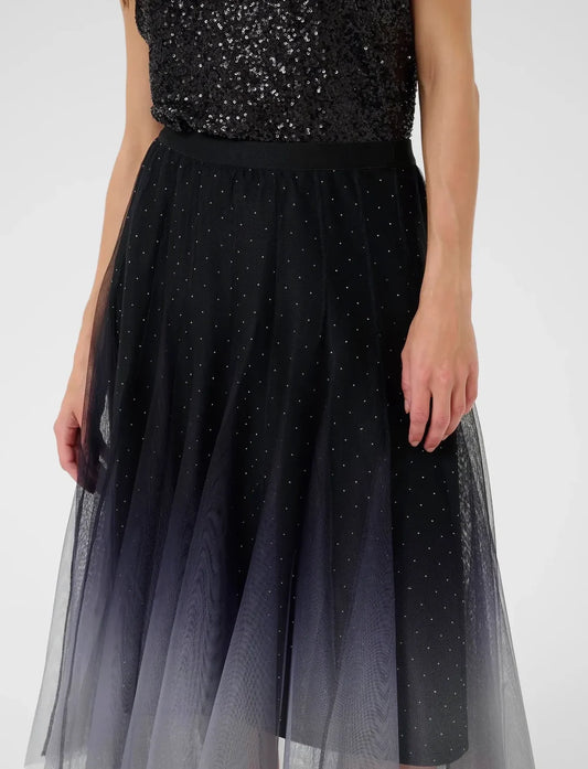 Glittery Mesh Skirt