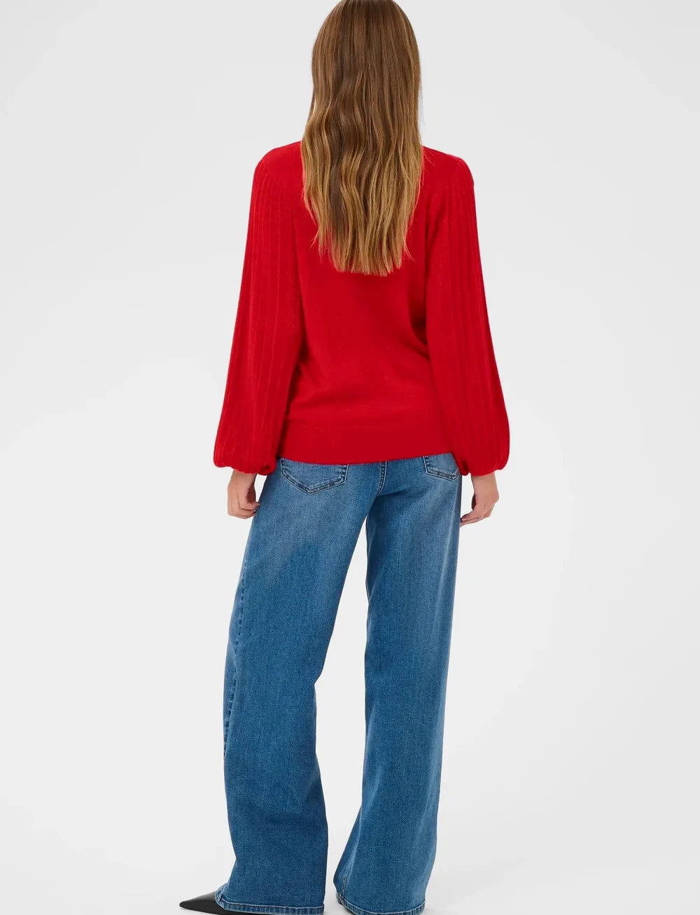 Regina Pleat LS Pullover