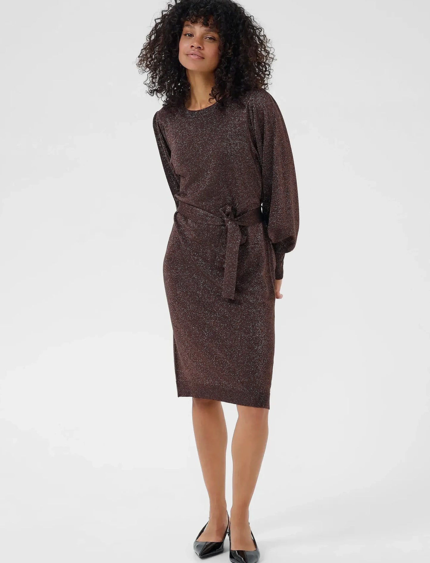 Regina Knit Belt Dress