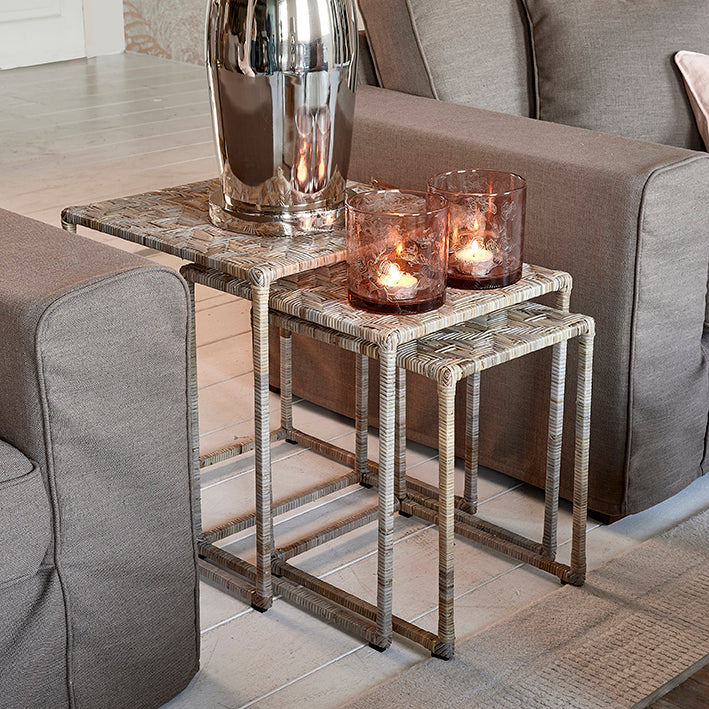 Medan End Table S/3 3-osainen - Huonekalut ja lamput