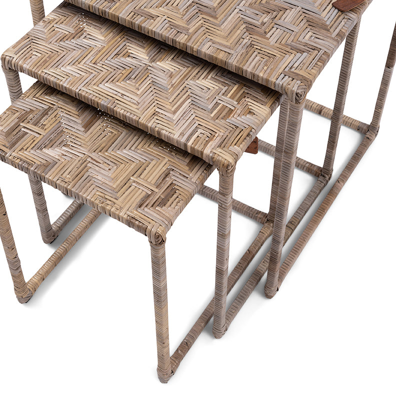 Medan End Table S/3 3-osainen - Huonekalut ja lamput