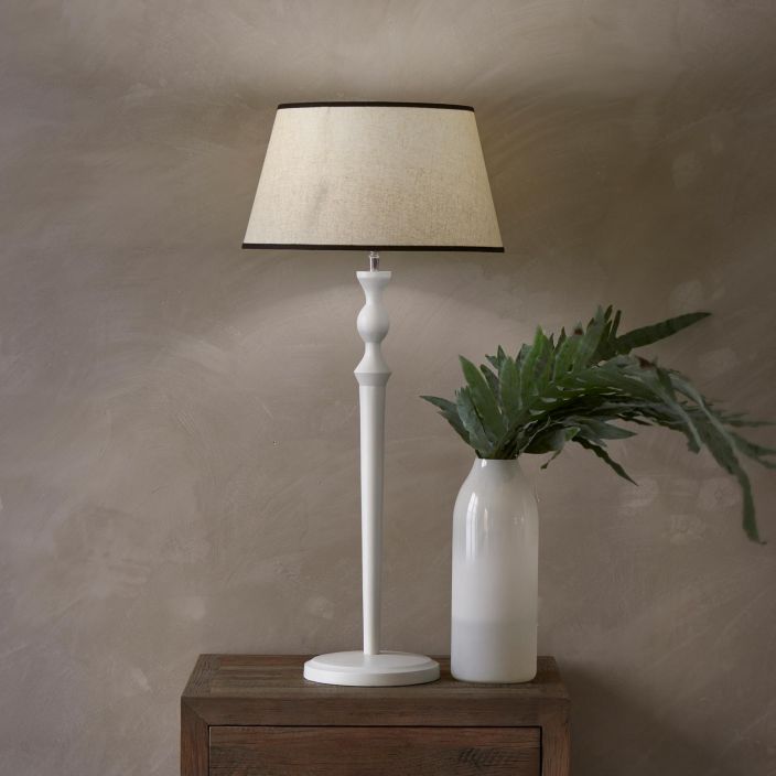 M Linen Lampshade flax 21x38