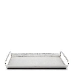 Toronto Tray alu 45x30 This aluminium tray is a true styling favourite. The silver-coloured material is ultra fashionable,