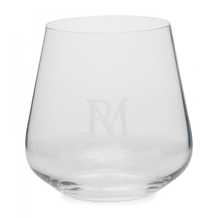 RM Monogram Water Glass S