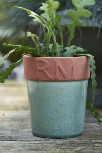 RM Classic Ceramic Pot Mid Green L