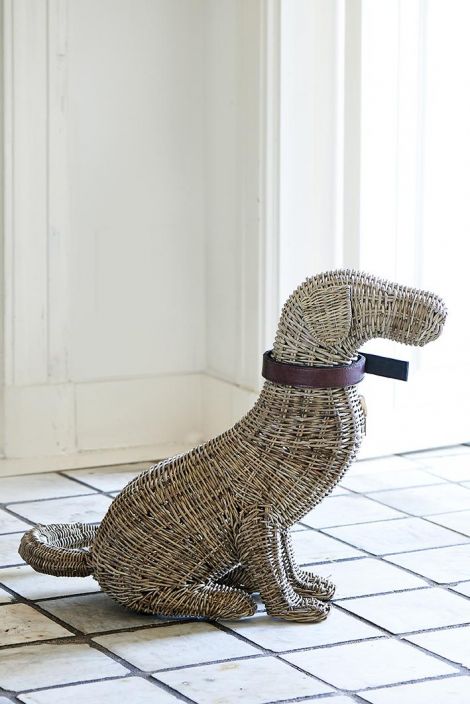 Rustic Rattan Classic Dog A friend for life! Rattan has a unique pliable character and is also a naturally strong material