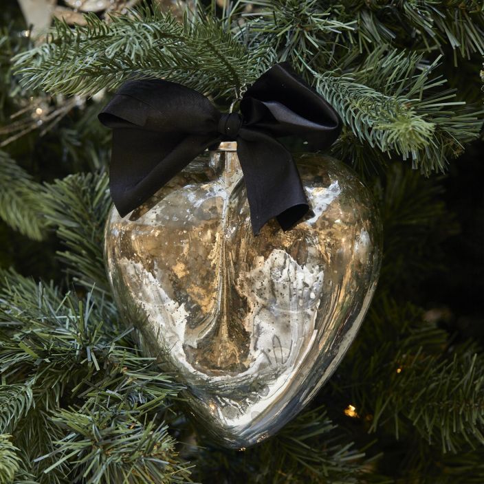 Classic Decoration Heart silver Koristeen materiaali alumiini