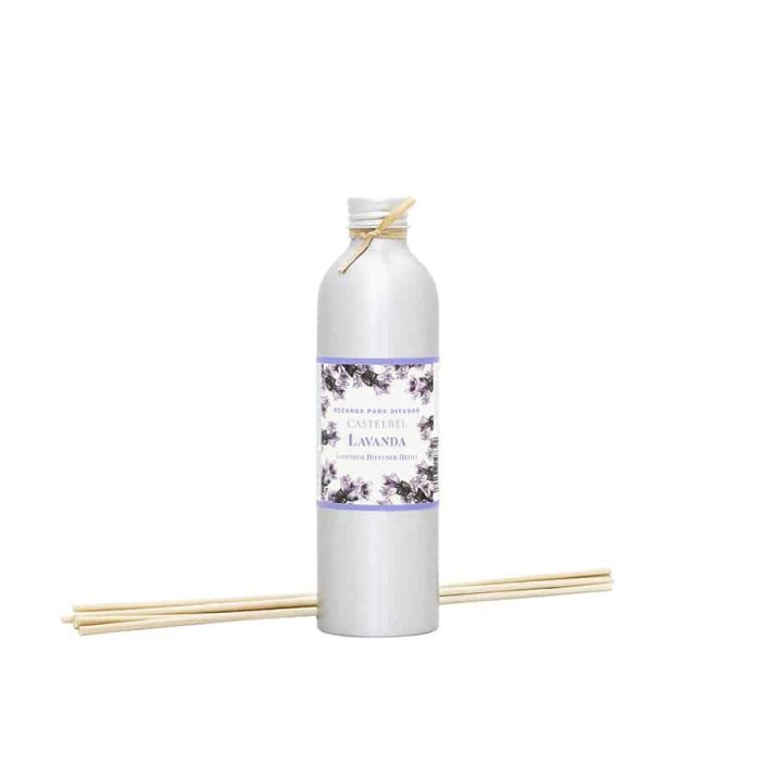 Castelbel Lavender diffuser refill 250ml Tayttopullo, ei sisalla tuoksutikkuja