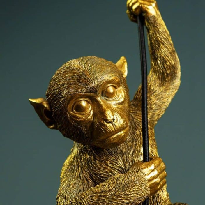 Simpanssi kattolamppu Apina 30cm Johto 100cm
