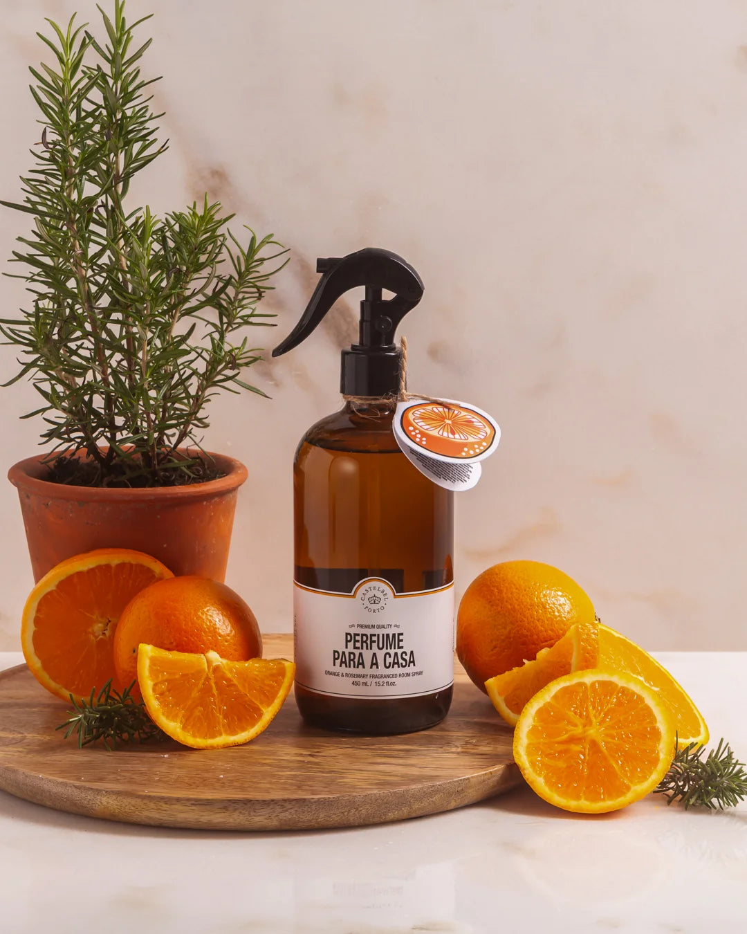Castelbel Sardine Orange& Rosemary Room Spray 450ml