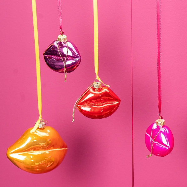 Joulukuusenkoriste Punaiset Huulet