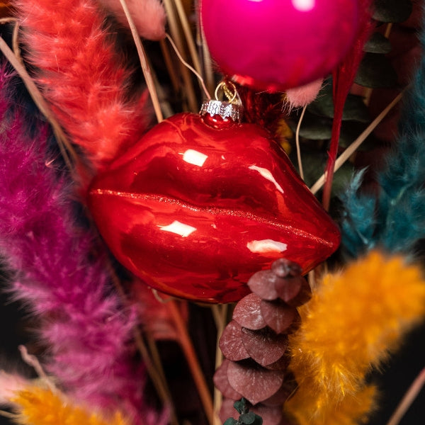 Joulukuusenkoriste Punaiset Huulet