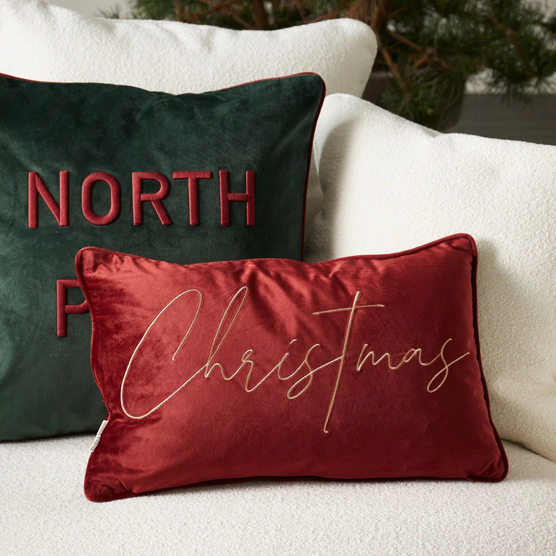 Merry Christmas Pillow Cover 50x30