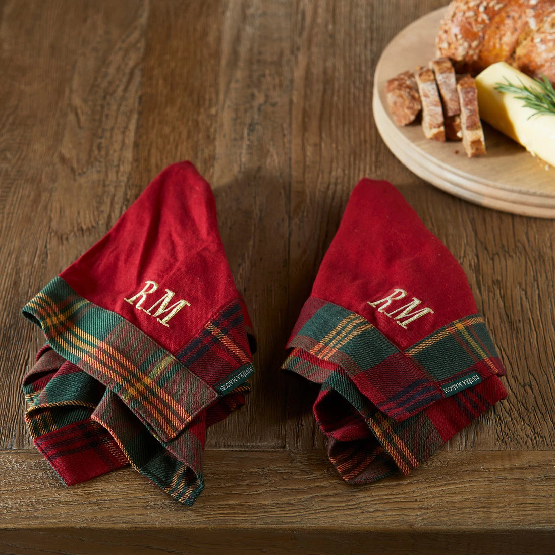 RM Classic Tartan Napkin 2 pieces - Joulutuotteet