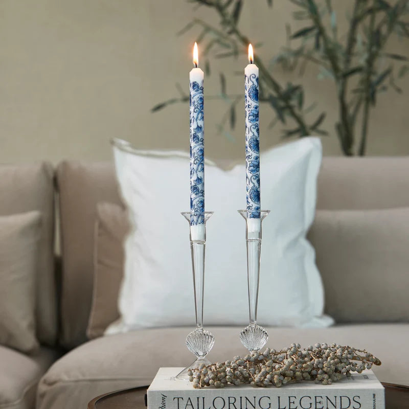 Amalfi Dinner Candle Set of2