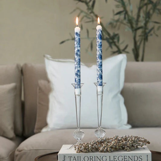 Amalfi Dinner Candle Set of2