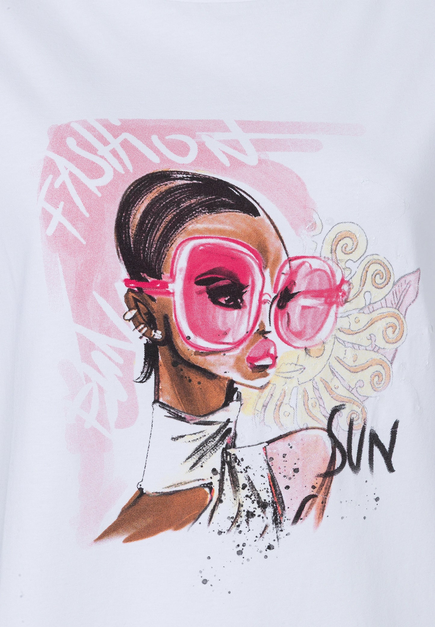 Tyttö Printti T-paita