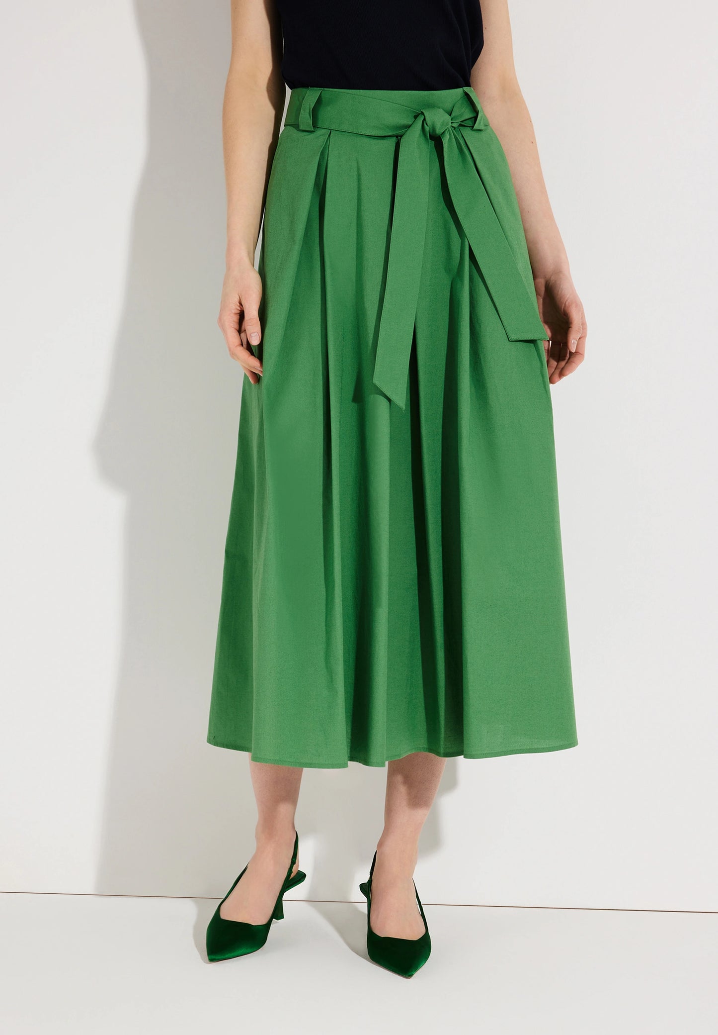 Vihreä Popliinihame