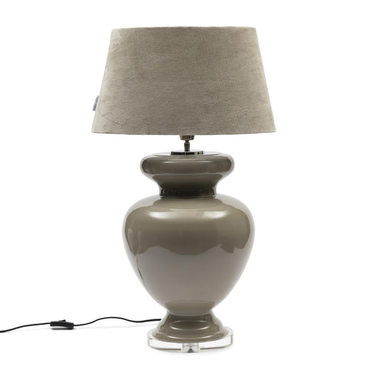 Oval Velvet Lampunvarjostin