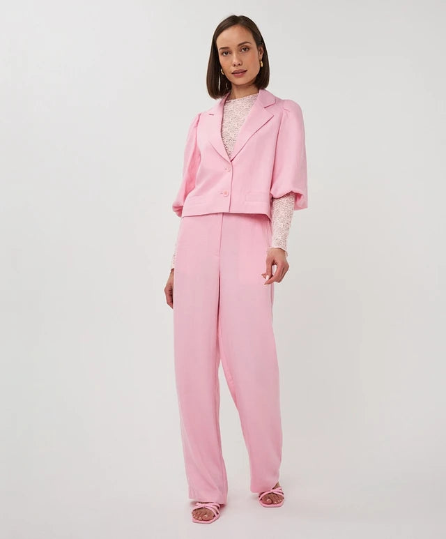 Twill Blazer Puffihihalla