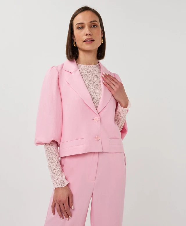 Twill Blazer Puffihihalla