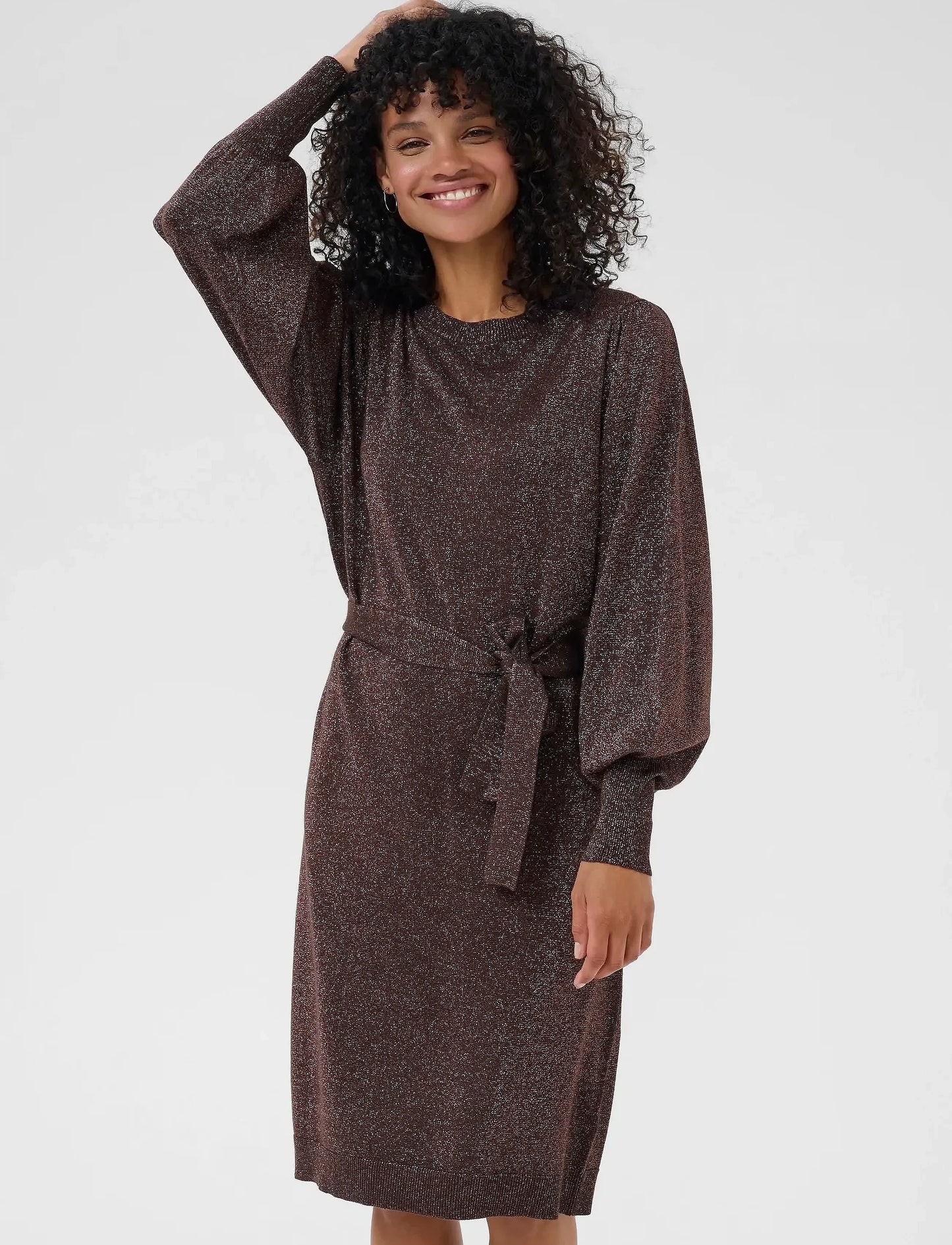 Regina Knit Belt Dress